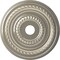 Ekena Millwork Cole PVC Ceiling Medallion (Fits Canopies up to 6"), Bright Coat Chrome, 22"OD x 3 1/2"ID x 1"P CMP22COBCR - alternate 1